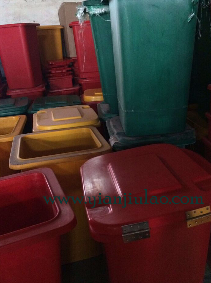 船用垃圾箱、船舶分类式垃圾桶、黑/黄/红/绿玻璃钢垃圾箱厂家价格质量可靠,耐海水腐蚀不生锈垃圾箱