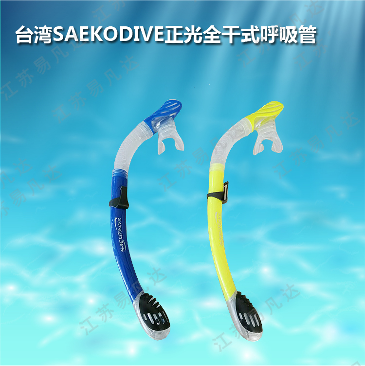 SAEKODIVE台湾正光全干式呼吸管、男女士面镜套装、浮潜三宝面罩