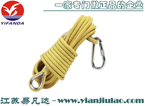 凯夫拉材质防火绳,迪尼玛编织高温安全绳绳