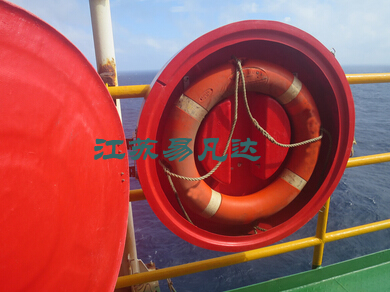 船用救生圈防护箱,海上船舶平台救生圈专业防护存放箱 