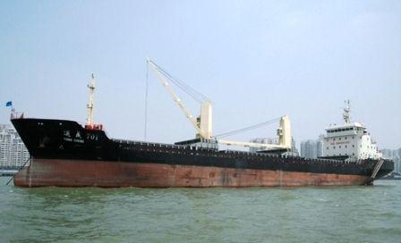 广新海工修船项目“通成701”轮竣工交付