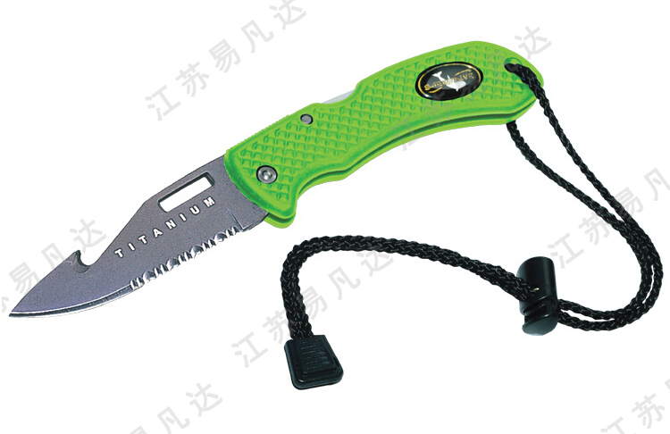 台湾SAEKODIVE 3118潜水作业刀、水下工作用刀具、多色可选潜水刀